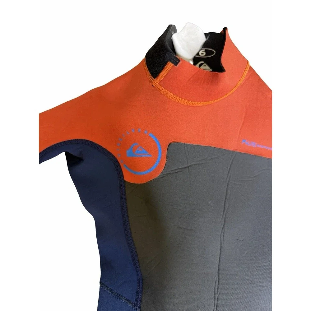 Quicksilver Wetsuit Kids Youth Size 6 F'n Neoprene Syncro F-Lock 3:2